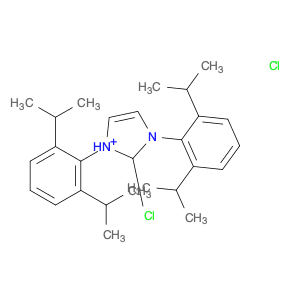 1H-Imidazolium, 1,3-bis[2,6-bis(1-methylethyl)phenyl]-2-chloro-, chloride (1:1)