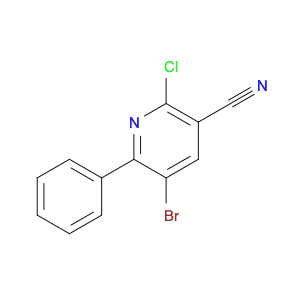 5-Bromo-2-chloro-6-phenylnicotinonitrile