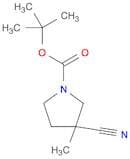 1-Boc-3-cyano-3-methylpyrrolidine
