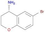 2H-1-Benzopyran-4-amine, 6-bromo-3,4-dihydro-, (4S)-