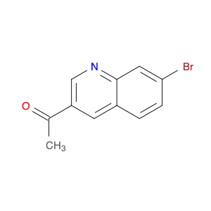 Ethanone, 1-(7-bromo-3-quinolinyl)-