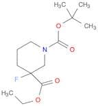Ethyl 1-Boc-3-fluoropiperidine-3-carboxylate