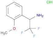 Benzenemethanamine, 2-methoxy-α-(trifluoromethyl)-, hydrochloride (1:1)