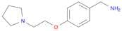(4-[2-(Pyrrolidin-1-yl)ethoxy]phenyl)methanamine