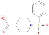 1-(Phenylsulfonyl)-4-piperidinecarboxylic acid