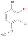 Phenol, 6-bromo-2-chloro-3-methoxy-
