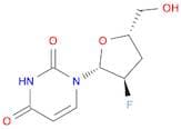 Uridine, 2',3'-dideoxy-2'-fluoro-
