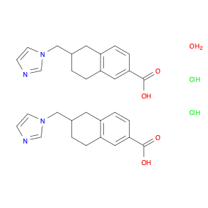 2-Naphthalenecarboxylic acid, 5,6,7,8-tetrahydro-6-(1H-imidazol-1-ylmethyl)-, hydrochloride, hydra…