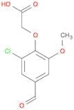 2-(2-Chloro-4-formyl-6-methoxyphenoxy)acetic acid