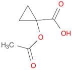 Cyclopropanecarboxylic acid, 1-(acetyloxy)-