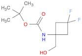 Carbamic acid, N-[3,3-difluoro-1-(hydroxymethyl)cyclobutyl]-, 1,1-dimethylethyl ester