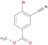 Benzoic acid, 4-​bromo-​3-​cyano-​, methyl ester
