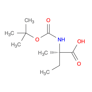 D-Isovaline, N-[(1,1-dimethylethoxy)carbonyl]-