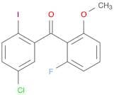 (5-Chloro-2-iodophenyl)(2-fluoro-6-methoxyphenyl)methanone