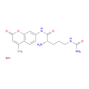 Pentanamide, 2-amino-5-[(aminocarbonyl)amino]-N-(4-methyl-2-oxo-2H-1-benzopyran-7-yl)-, hydrobromi…
