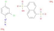 1,5-Naphthalenedisulfonic acid, ion(1-), 2,4-dichlorobenzenediazonium, dihydrate