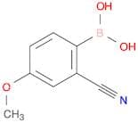 Boronic acid, B-(2-cyano-4-methoxyphenyl)-