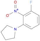 Pyrrolidine, 1-(3-fluoro-2-nitrophenyl)-