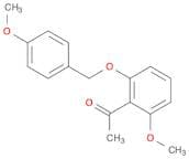 Ethanone, 1-[2-methoxy-6-[(4-methoxyphenyl)methoxy]phenyl]-