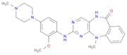 6H-Pyrimido[4,5-b][1,4]benzodiazepin-6-one, 5,11-dihydro-2-[[2-methoxy-4-(4-methyl-1-piperazinyl)p…