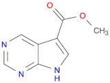 7H-Pyrrolo[2,3-d]pyrimidine-5-carboxylic acid, methyl ester