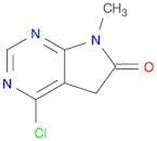 4-Chloro-7-methyl-5,7-dihydro-6h-pyrrolo[2,3-d]pyrimidin-6-one