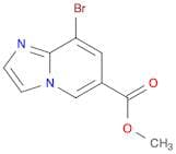 Imidazo[1,2-a]pyridine-6-carboxylic acid, 8-bromo-, methyl ester