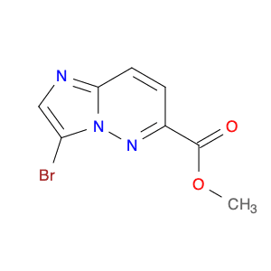 Imidazo[1,2-b]pyridazine-6-carboxylic acid, 3-bromo-, methyl ester