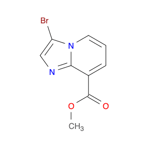 IMidazo[1,2-a]pyridine-8-carboxylic acid, 3-broMo-, Methyl ester