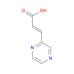 2-Propenoic acid, 3-pyrazinyl-, (E)- (9CI)