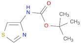 Carbamic acid, N-4-thiazolyl-, 1,1-dimethylethyl ester
