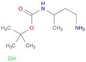 tert-Butyl (4-aminobutan-2-yl)carbamate hydrochloride