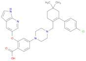 Benzoic acid, 4-[4-[[2-(4-chlorophenyl)-4,4-dimethyl-1-cyclohexen-1-yl]methyl]-1-piperazinyl]-2-(1…