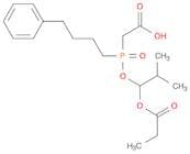 2-(((2-Methyl-4-oxohexan-3-yl)oxy)(4-phenylbutyl)phosphoryl)acetic acid