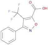 3-phenyl-4-(trifluoromethyl)-1,2-oxazole-5-carboxylic acid