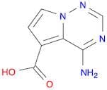 Pyrrolo[2,1-f][1,2,4]triazine-5-carboxylic acid, 4-amino-