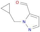 2-(Cyclopropylmethyl)pyrazole-3-carbaldehyde