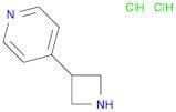 Pyridine, 4-(3-azetidinyl)-, hydrochloride (1:2)