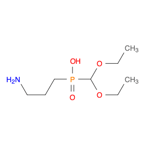 Phosphinic acid, P-(3-aminopropyl)-P-(diethoxymethyl)-