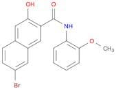 2-Naphthalenecarboxamide, 7-bromo-3-hydroxy-N-(2-methoxyphenyl)-