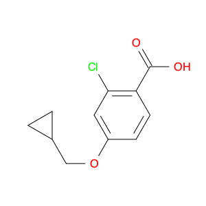 Benzoic acid, 2-chloro-4-(cyclopropylmethoxy)-