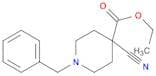 4-Piperidinecarboxylic acid, 4-cyano-1-(phenylmethyl)-, ethyl ester