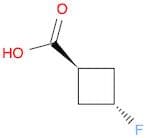 Cyclobutanecarboxylic acid, 3-fluoro-, trans-