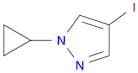 1H-Pyrazole, 1-cyclopropyl-4-iodo-