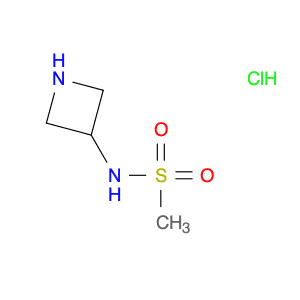 Methanesulfonamide, N-3-azetidinyl-, hydrochloride (1:1)