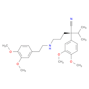 Benzeneacetonitrile, α-[3-[[2-(3,4-dimethoxyphenyl)ethyl]amino]propyl]-3,4-dimethoxy-α-(1-methylet…