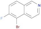 Isoquinoline, 5-bromo-6-fluoro-