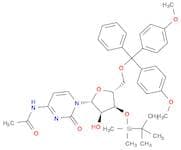 Cytidine, N-acetyl-5'-O-[bis(4-methoxyphenyl)phenylmethyl]-3'-O-[(1,1-dimethylethyl)dimethylsilyl]…