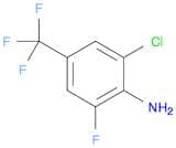 Benzenamine, 2-chloro-6-fluoro-4-(trifluoromethyl)-