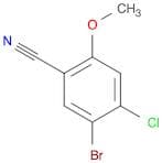 5-Bromo-4-chloro-2-methoxybenzonitrile